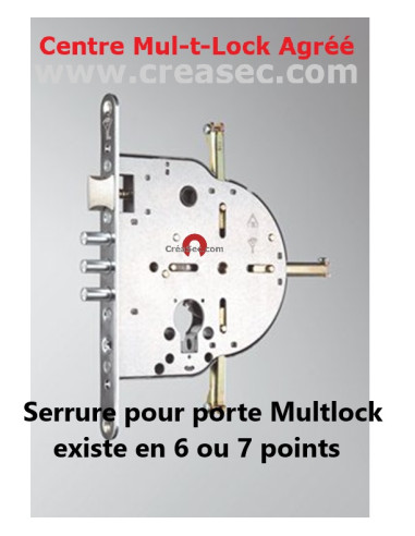Serrure multipoints Mul-T-Lock