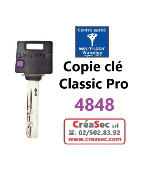 Copie de clé Mul-T-Lock ClassicPro