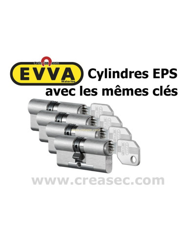 cylindres EVVA EPS à même clés