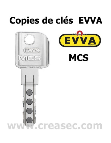 Faire un double de clé EVVA  MCS