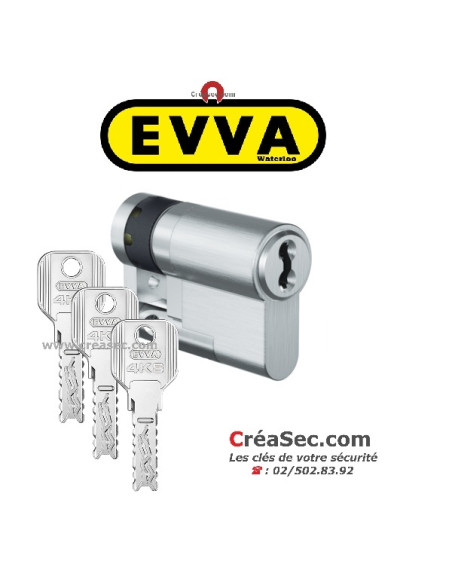 Demi cylindre EVVA 4KS