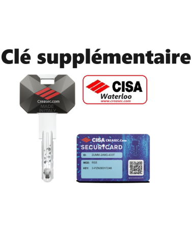 Cylindre CISA RS5 sur code existant