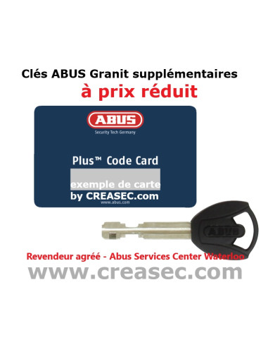 copie de clé granit a la commande