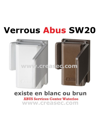 Abus SW20 verrou pour fenêtres