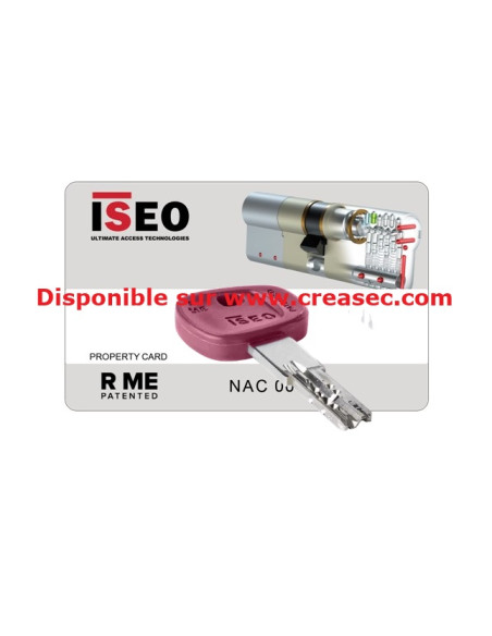 clé sur code iseo r me