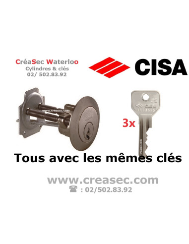 cylindre a même clé