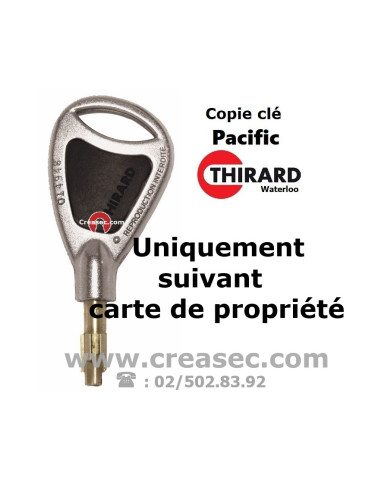 clé thirard pacific