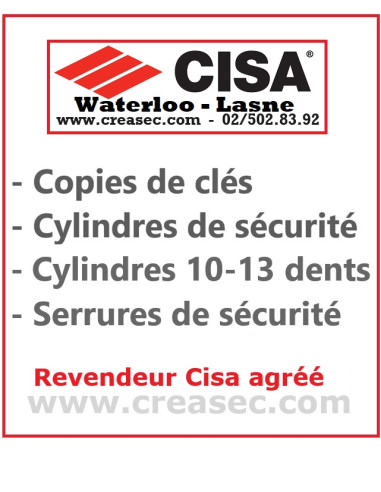 Barillets et clés Cisa Astral