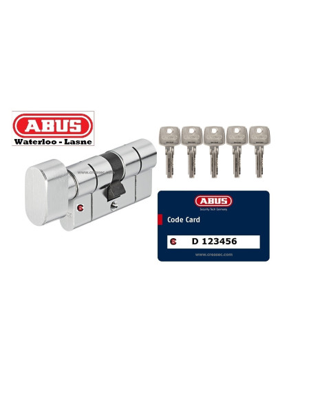 Cylindre ABUS D6 a bouton