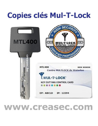 clé supplémentaire multlock