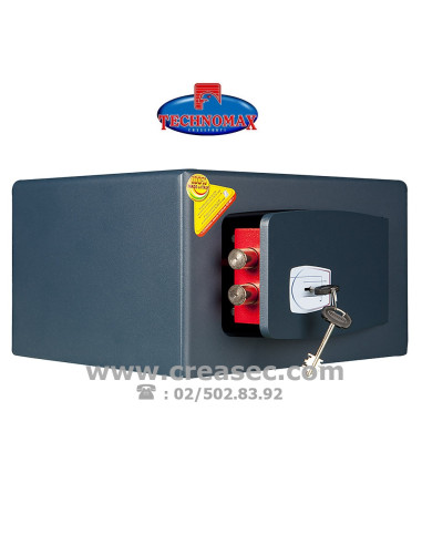 Coffre Technomax GMK3 à clé