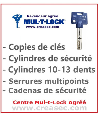 Cylindre à languette Mul-T-Lock 400