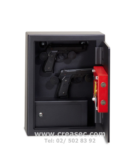 Coffre Technomax pour 2 revolvers