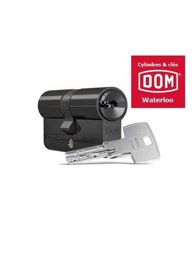 Barillet dom en finition noire