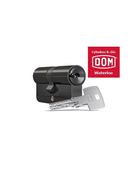 Barillet dom en finition noire