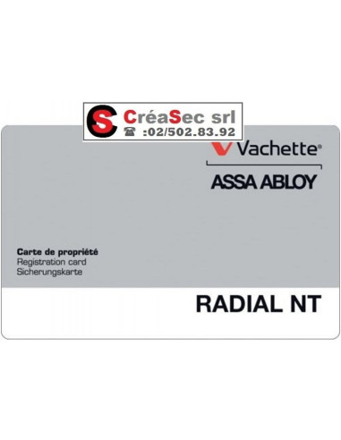 Copie clé Vachette Radial
