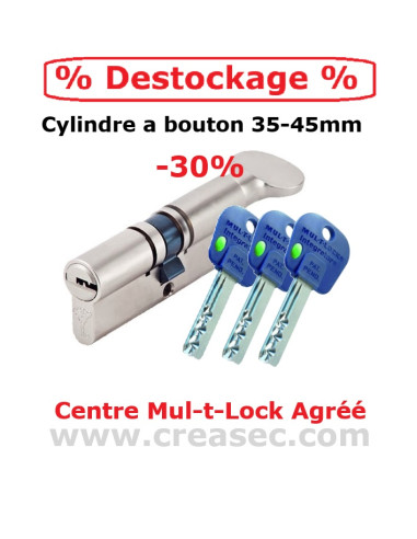 Cylindre a bouton Mul-T-Lock integrator