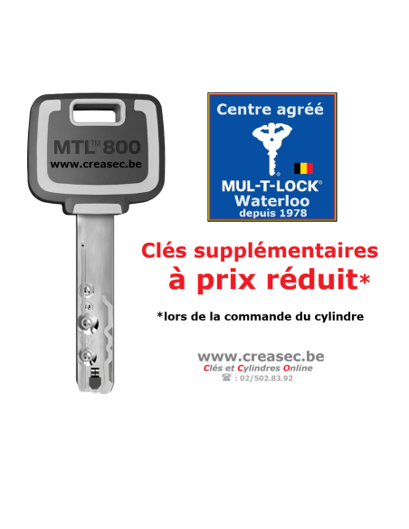 clé Multlock 800  pas chere