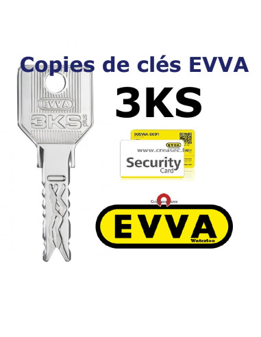 copies de clés EVVA