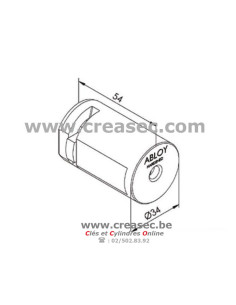 Cylindre pour tube clé 2
