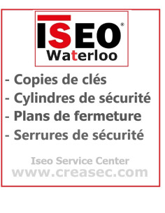 cylindre ISeo à Bouton 2
