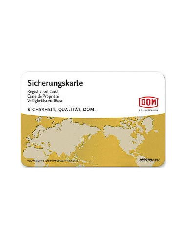 copie cle dom suivant carte