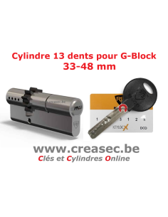 barillet de remplacement pour porte GB lock