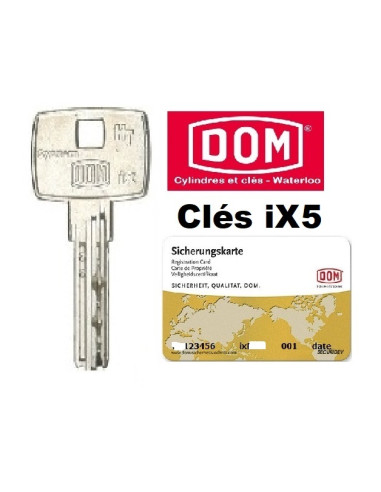 copie de clé Dom ix5