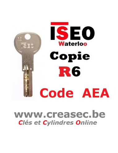 copie clé ISEO r6