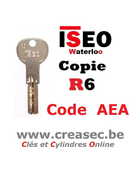 copie clé ISEO r6