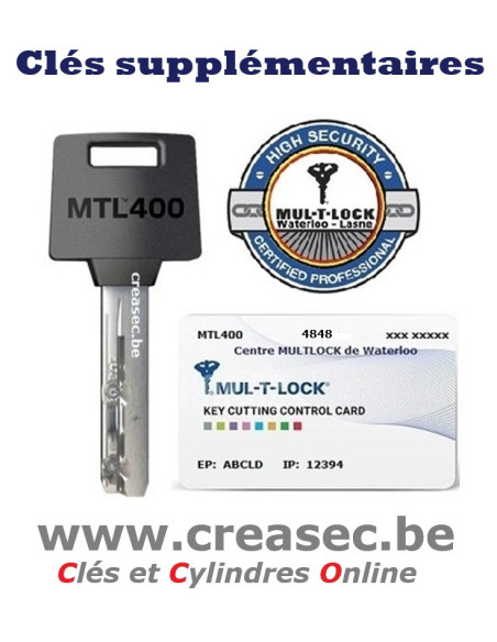 Cylindre Mul-T-Lock 31-60 à 10 dents LINCE