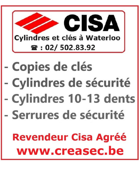 Clé Cisa Teknopro xx 111 xxxxxx