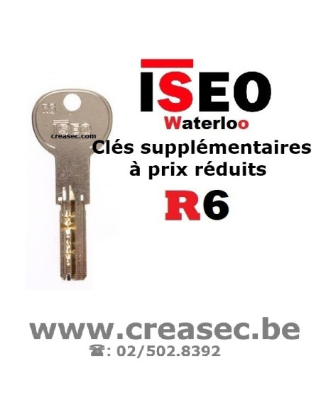 clé r6 prix reduit