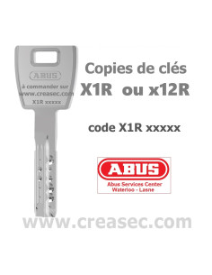 faire une clé ABUS X1R