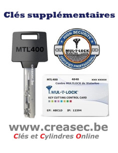 Cylindre Mul-T-Lock 400 2