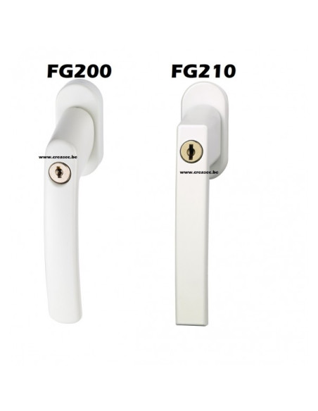 Abus FG200 - Poignée de fenêtre à clé