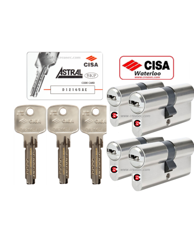 cylindres cisa a même combinaison KA