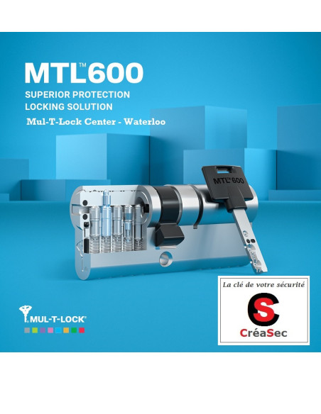 Mul-T-Lock 600 avec bouton