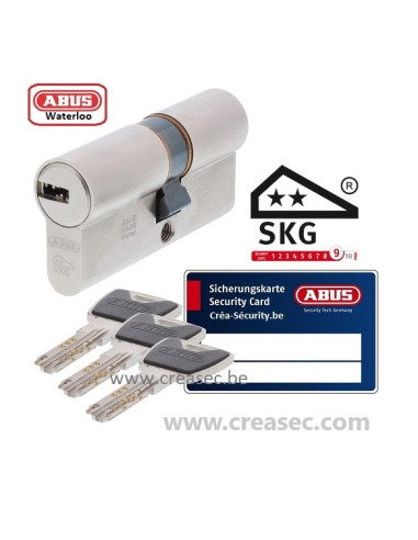 cylindres Abus XP20 avec la même combinaison