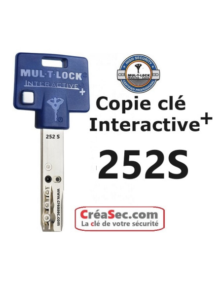 faire clé Multlock Interactive 252
