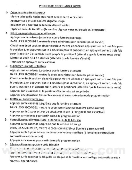 mode emploi code it