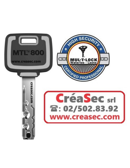 copie de clé Mul-T-Lock MT5 plus