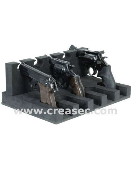 Mousse de support pour max 5 armes