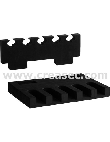 Mousse de support pour max 5 armes