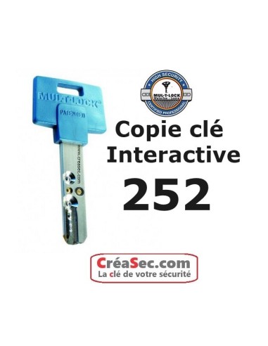 Copie clé MULTLOCK Interactive